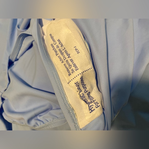 NWT Crown & Ivy Blue Plus Swim Skirt with Charm size 3X - Picture 4 of 5